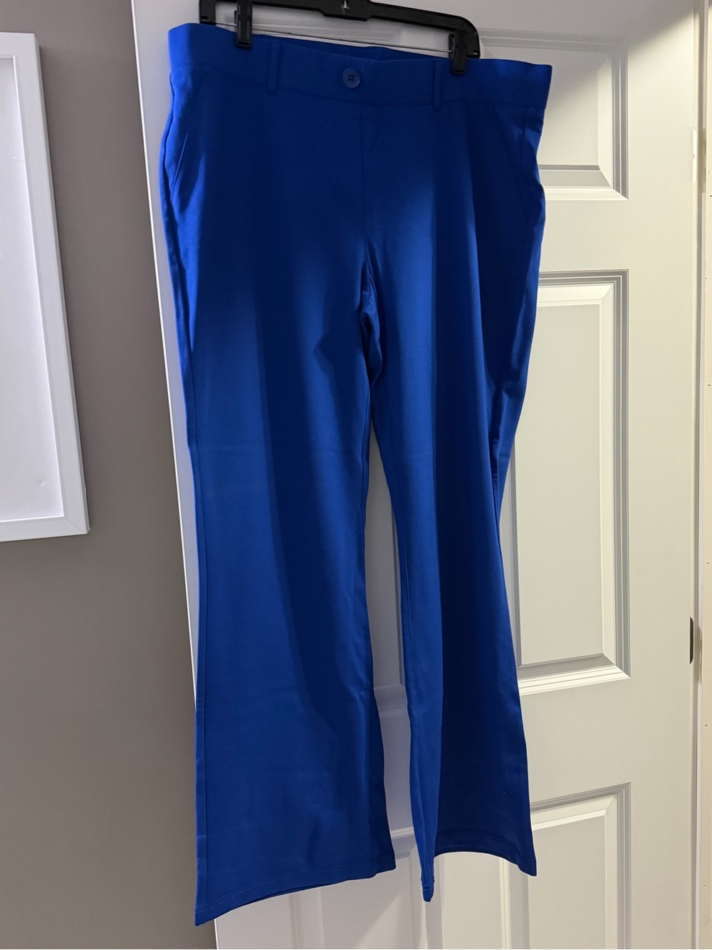 NWOT! 1X Betabrand Seaglass Blue Women’s Stretch Dress Pants